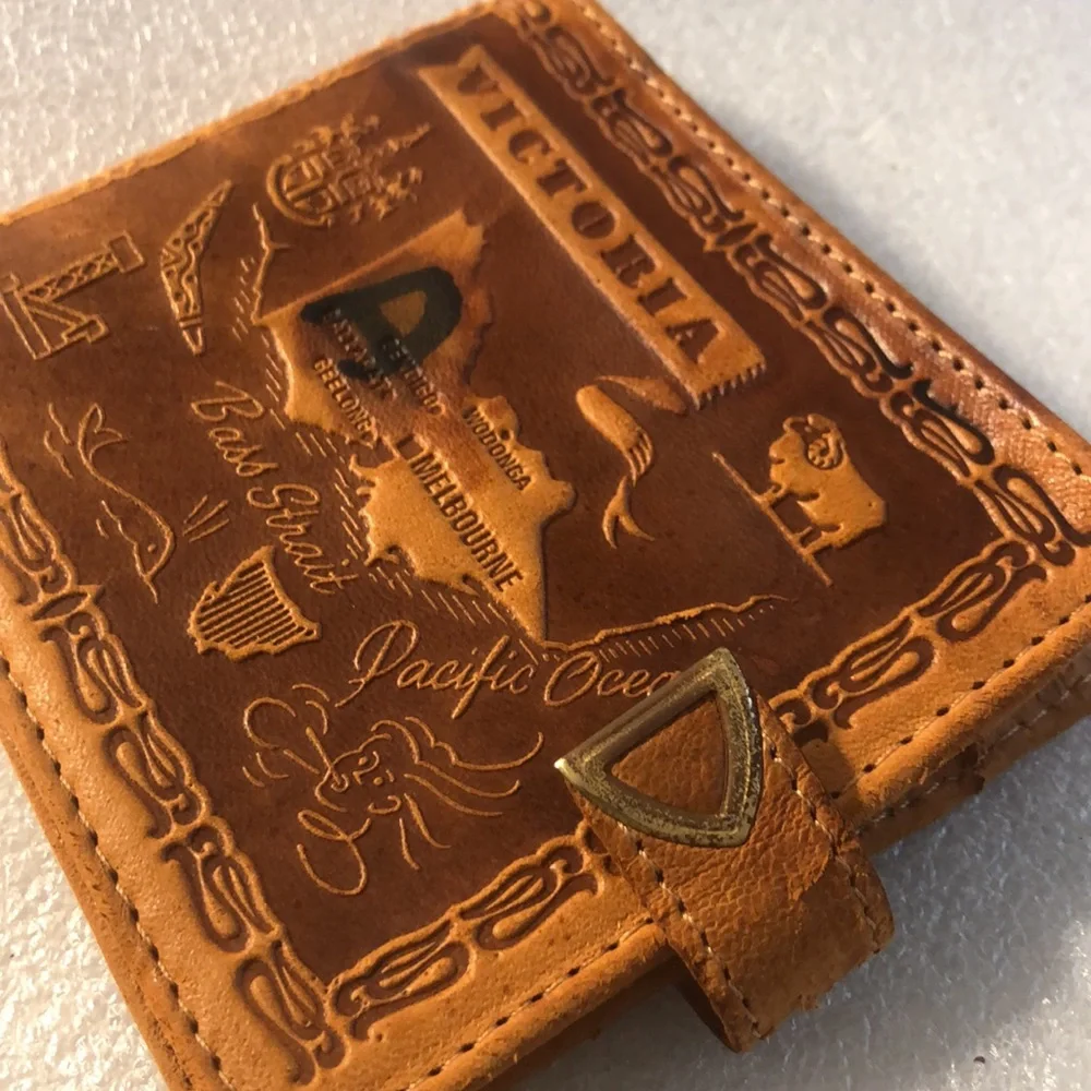 Australian Genuine leather wallet -Brown color - Picture 13 of 16